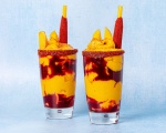 Sốt trái cây Chamoy Mega Original làm món Mangonada 1Lít