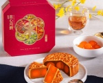 Bánh trung thu nhân hạt sen trắng 6 trứng muối (Bao bì Mới)