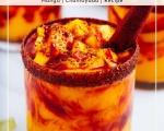 Sốt trái cây Chamoy Mega Original làm món Mangonada 1Lít