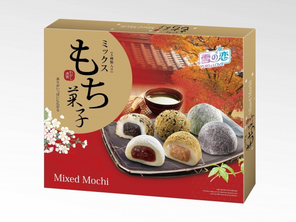 Bánh Mochi tổng hợp Yuki & Love Taiwan Mochi Mixed 900g