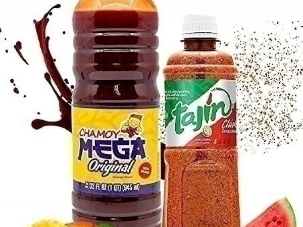 Sốt trái cây Chamoy Mega Original làm món Mangonada 1Lít